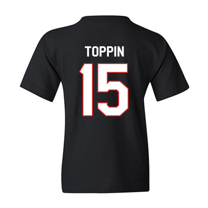 Texas Tech - NCAA Men's Basketball : JT Toppin - Classic Shersey Youth T-Shirt-1