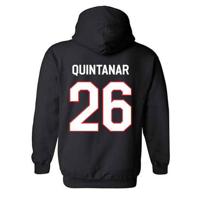 Texas Tech - NCAA Baseball : Matt Quintanar - Classic Shersey Hooded Sweatshirt-1