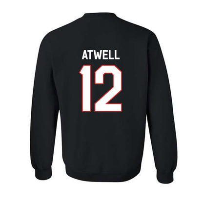 Texas Tech - NCAA Men's Basketball : Donovan Atwell - Classic Shersey Crewneck Sweatshirt-1
