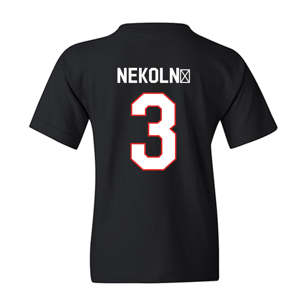 Texas Tech - NCAA Women's Basketball : Julie Nekoln� - Classic Shersey Youth T-Shirt-1
