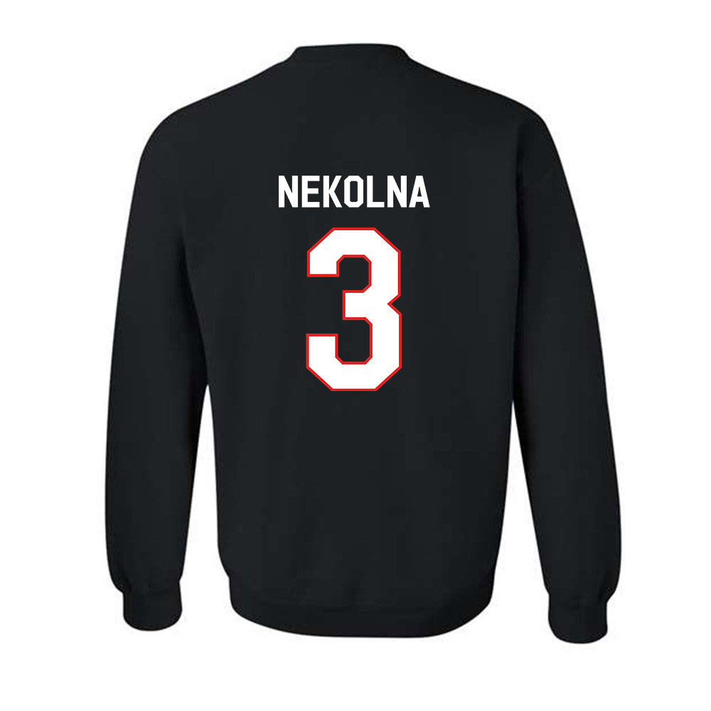 Texas Tech - NCAA Women's Basketball : Julie Nekolna - Classic Shersey Crewneck Sweatshirt-1