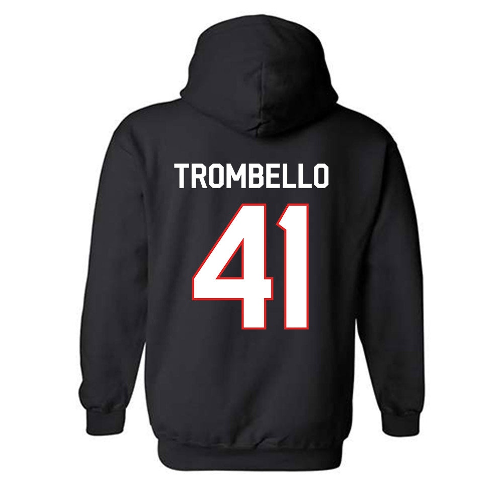Texas Tech - NCAA Baseball : Brady Trombello - Classic Shersey Hooded Sweatshirt-1