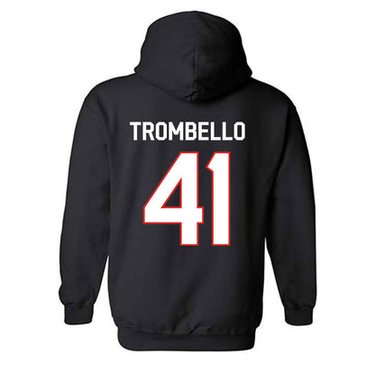 Texas Tech - NCAA Baseball : Brady Trombello - Classic Shersey Hooded Sweatshirt-1