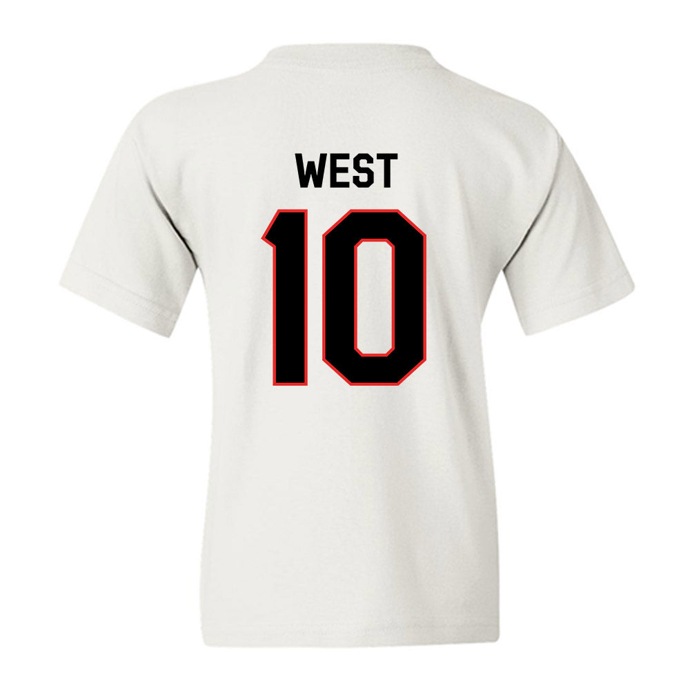 Texas Tech - NCAA Softball : Mallie West - Classic Shersey Youth T-Shirt-1