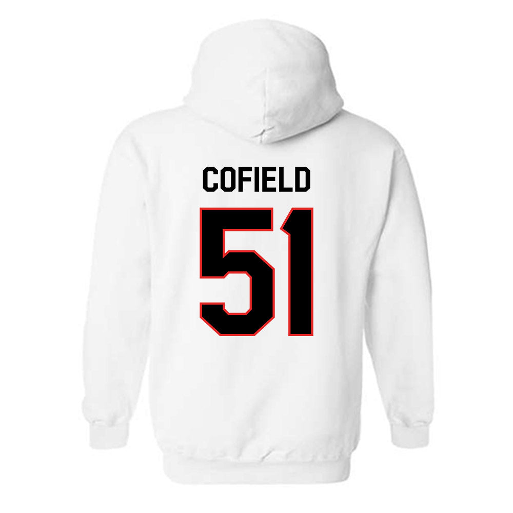 Texas Tech - NCAA Football : Jayden Cofield - Classic Shersey Hooded Sweatshirt-1