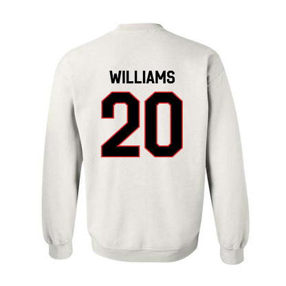 Texas Tech - NCAA Football : Jkoby Williams - Classic Shersey Crewneck Sweatshirt-1