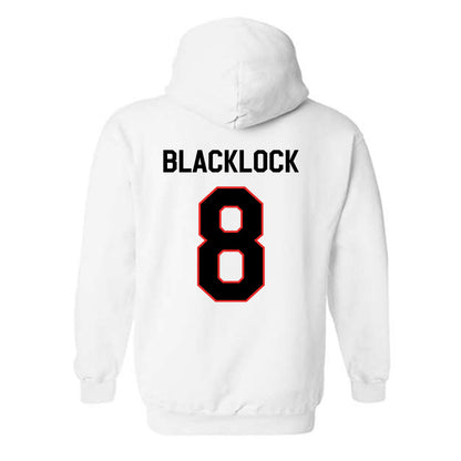 Texas Tech - NCAA Women's Basketball : Adlee Blacklock - Classic Shersey Hooded Sweatshirt-1