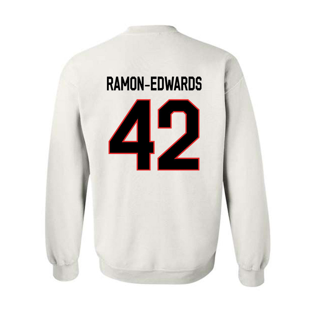 Texas Tech - NCAA Football : Marcus Ramon-Edwards - Classic Shersey Crewneck Sweatshirt-1