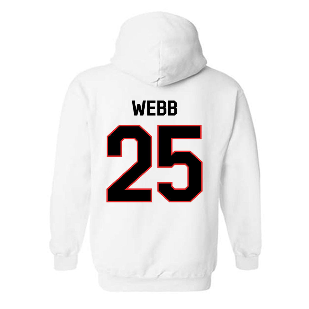 Texas Tech - NCAA Football : Donovan Webb - Classic Shersey Hooded Sweatshirt-1