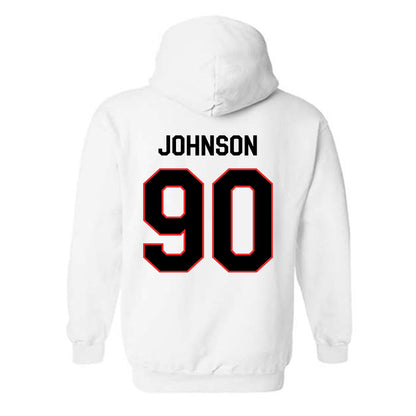 Texas Tech - NCAA Football : Ayden Johnson - Classic Shersey Hooded Sweatshirt-1