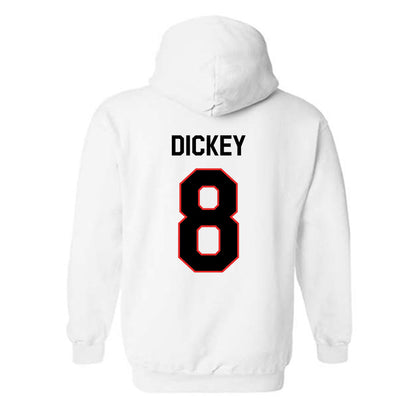 Texas Tech - NCAA Football : Cameron Dickey - Classic Shersey Hooded Sweatshirt-1