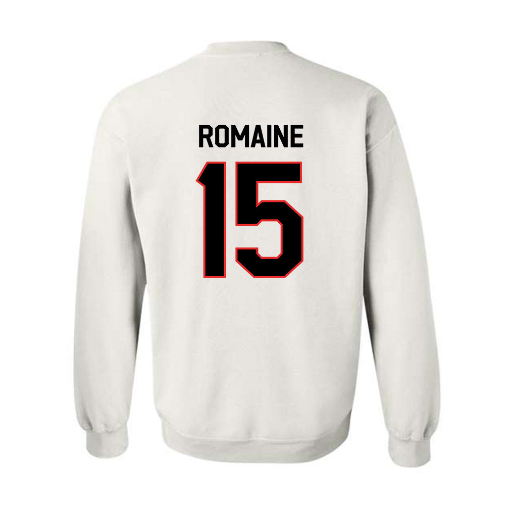Texas Tech - NCAA Football : Austin Romaine - Classic Shersey Crewneck Sweatshirt-1