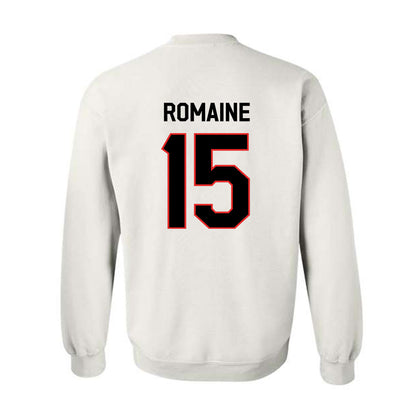 Texas Tech - NCAA Football : Austin Romaine - Classic Shersey Crewneck Sweatshirt-1