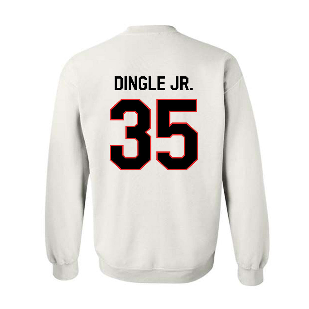 Texas Tech - NCAA Football : Miquel Dingle Jr. - Classic Shersey Crewneck Sweatshirt-1