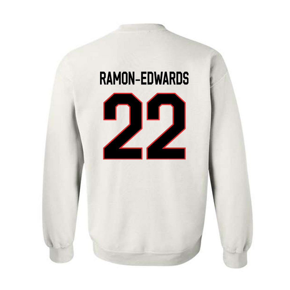Texas Tech - NCAA Football : Marcus Ramon-Edwards - Classic Shersey Crewneck Sweatshirt-1