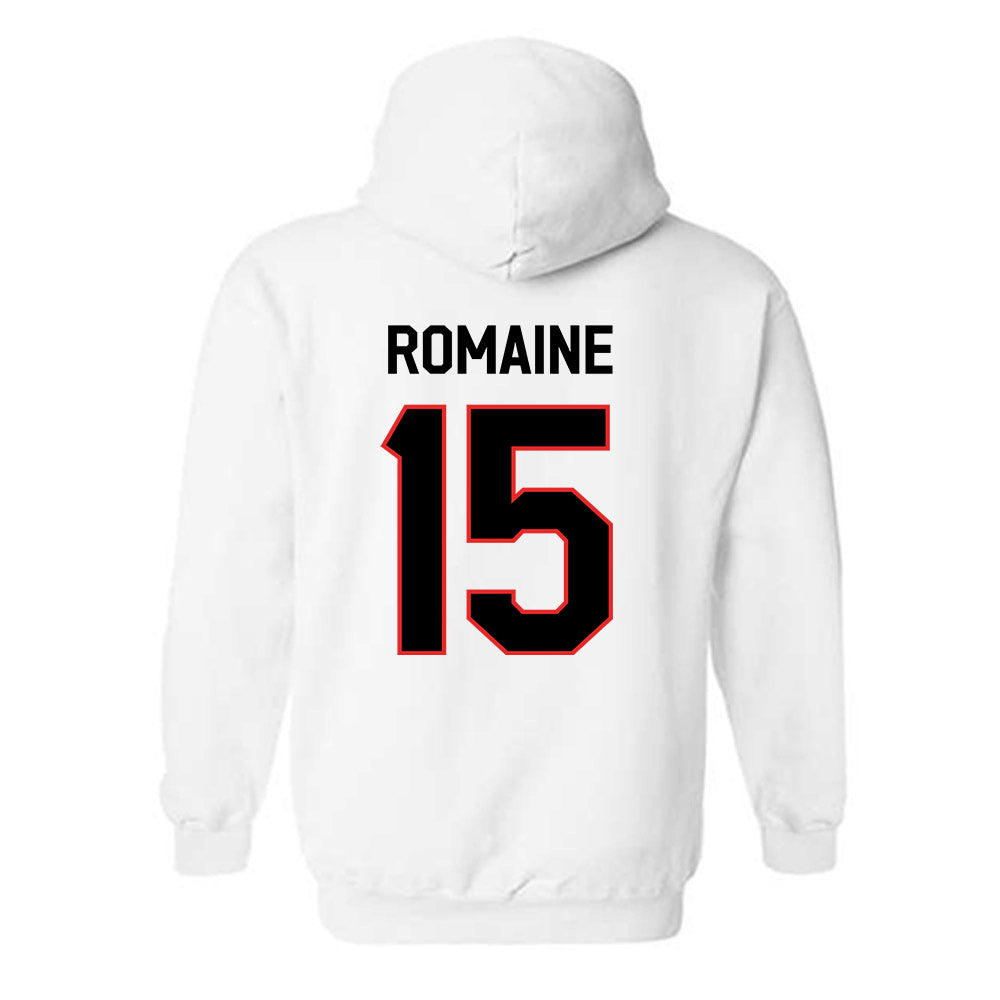 Texas Tech - NCAA Football : Austin Romaine - Classic Shersey Hooded Sweatshirt-1