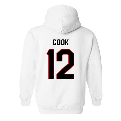 Texas Tech - NCAA Women's Volleyball : Taylor Cook - Classic Shersey Hooded Sweatshirt-1