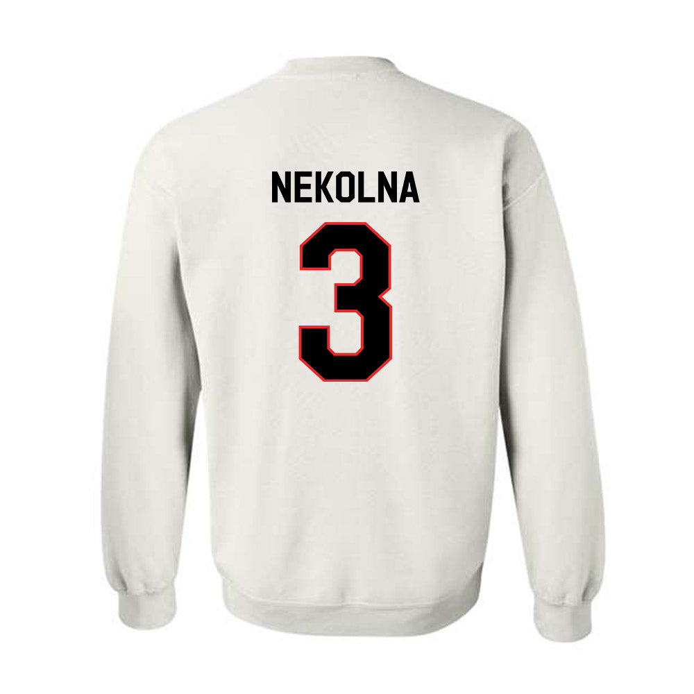 Texas Tech - NCAA Women's Basketball : Julie Nekolna - Classic Shersey Crewneck Sweatshirt-1