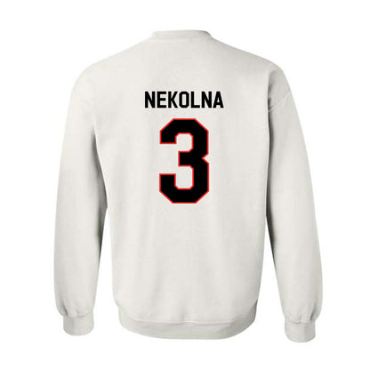 Texas Tech - NCAA Women's Basketball : Julie Nekolna - Classic Shersey Crewneck Sweatshirt-1