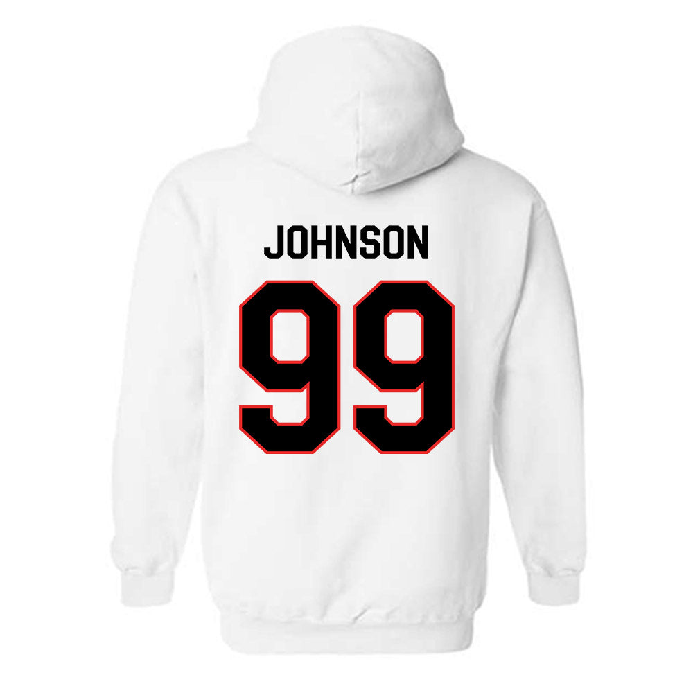 Texas Tech - NCAA Football : Jojo Johnson - Classic Shersey Hooded Sweatshirt-1
