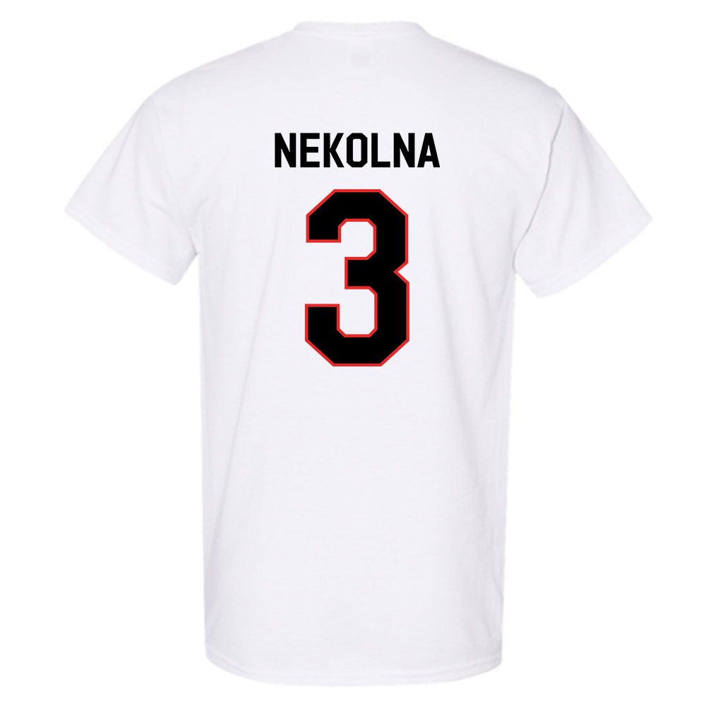 Texas Tech - NCAA Women's Basketball : Julie Nekolna - Classic Shersey T-Shirt-1