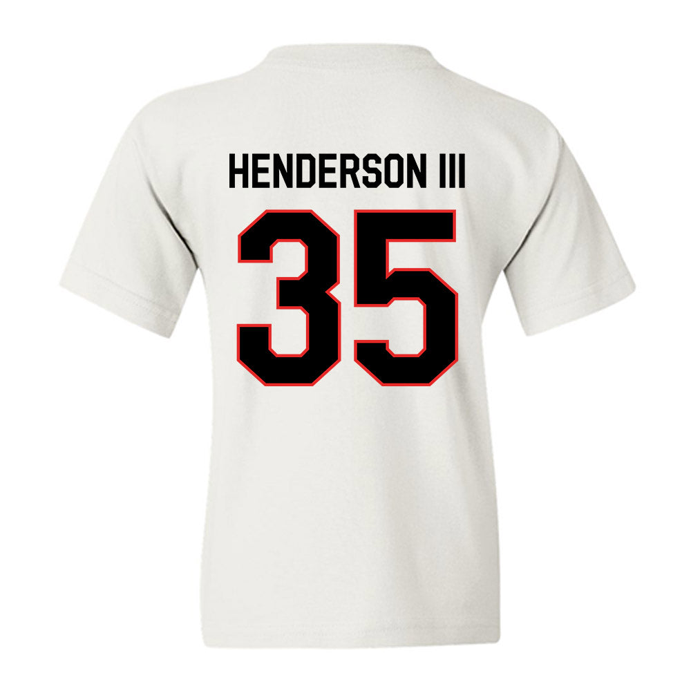 Texas Tech - NCAA Football : Michael Henderson III - Classic Shersey Youth T-Shirt-1
