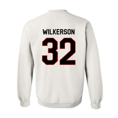 Texas Tech - NCAA Football : Sawyer Wilkerson - Classic Shersey Crewneck Sweatshirt-1