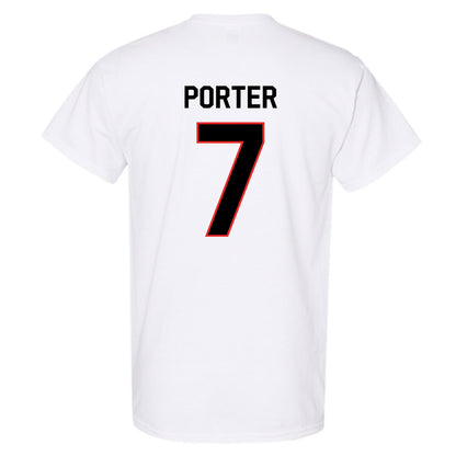 Texas Tech - NCAA Baseball : Hollis Porter - Classic Shersey T-Shirt-1