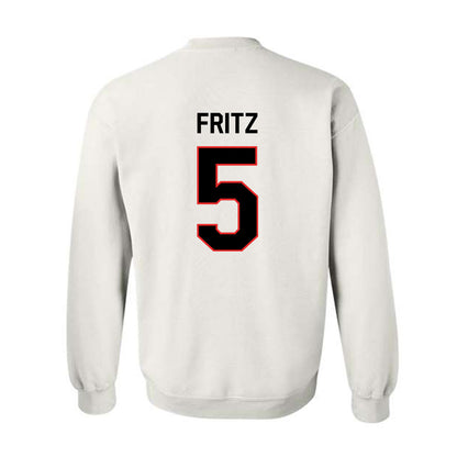 Texas Tech - NCAA Women's Basketball : Denae Fritz - Classic Shersey Crewneck Sweatshirt-1