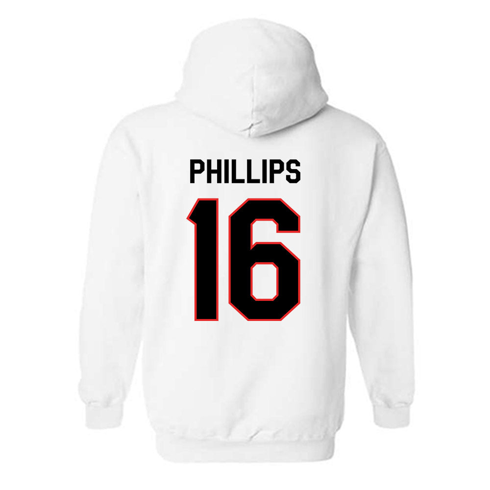 Texas Tech - NCAA Football : Holden Phillips - Classic Shersey Hooded Sweatshirt-1