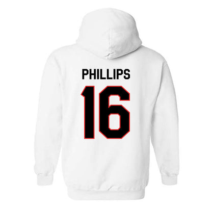 Texas Tech - NCAA Football : Holden Phillips - Classic Shersey Hooded Sweatshirt-1