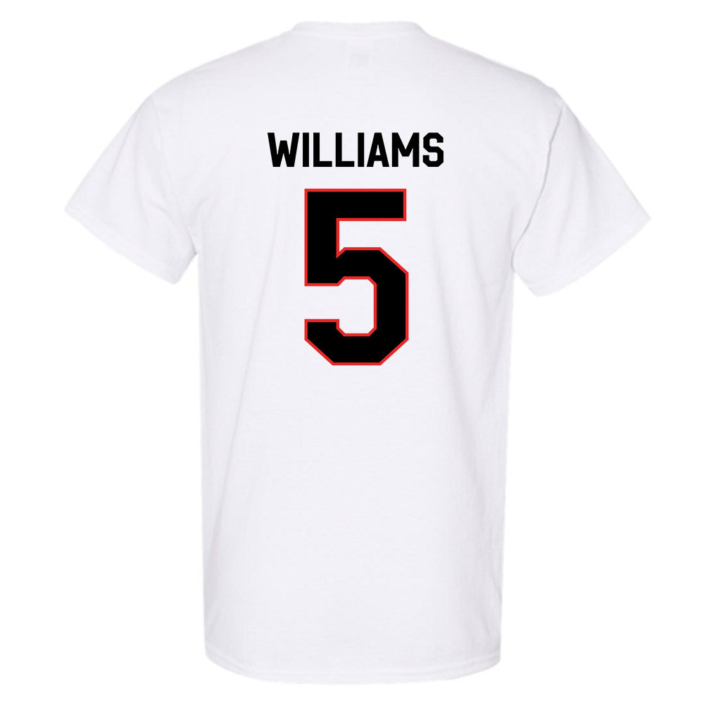 Texas Tech - NCAA Men's Basketball : Darrion Williams - Classic Shersey T-Shirt-1