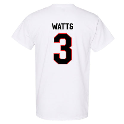 Texas Tech - NCAA Men's Basketball : Lejuan Watts - Classic Shersey T-Shirt-1
