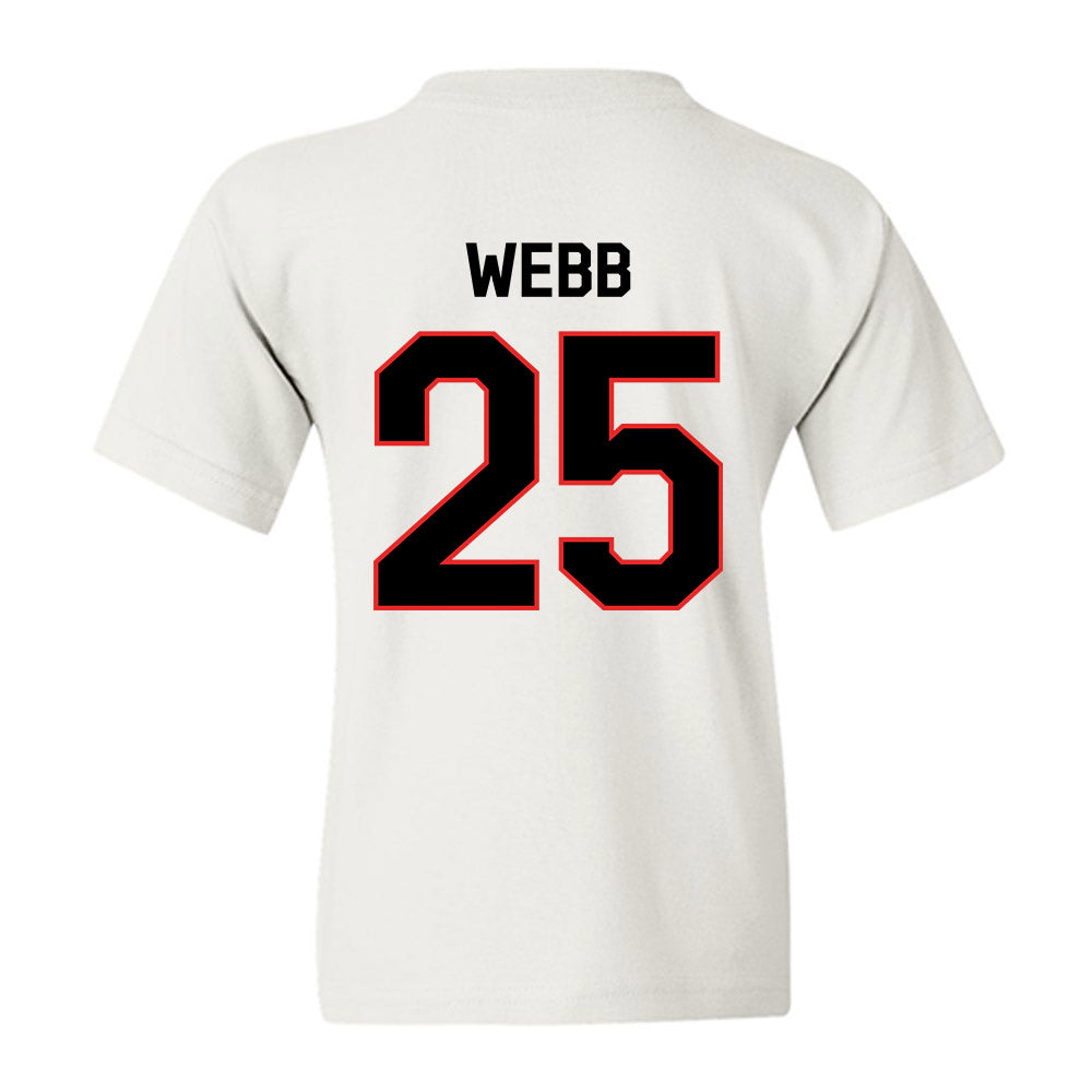 Texas Tech - NCAA Football : Donovan Webb - Classic Shersey Youth T-Shirt-1