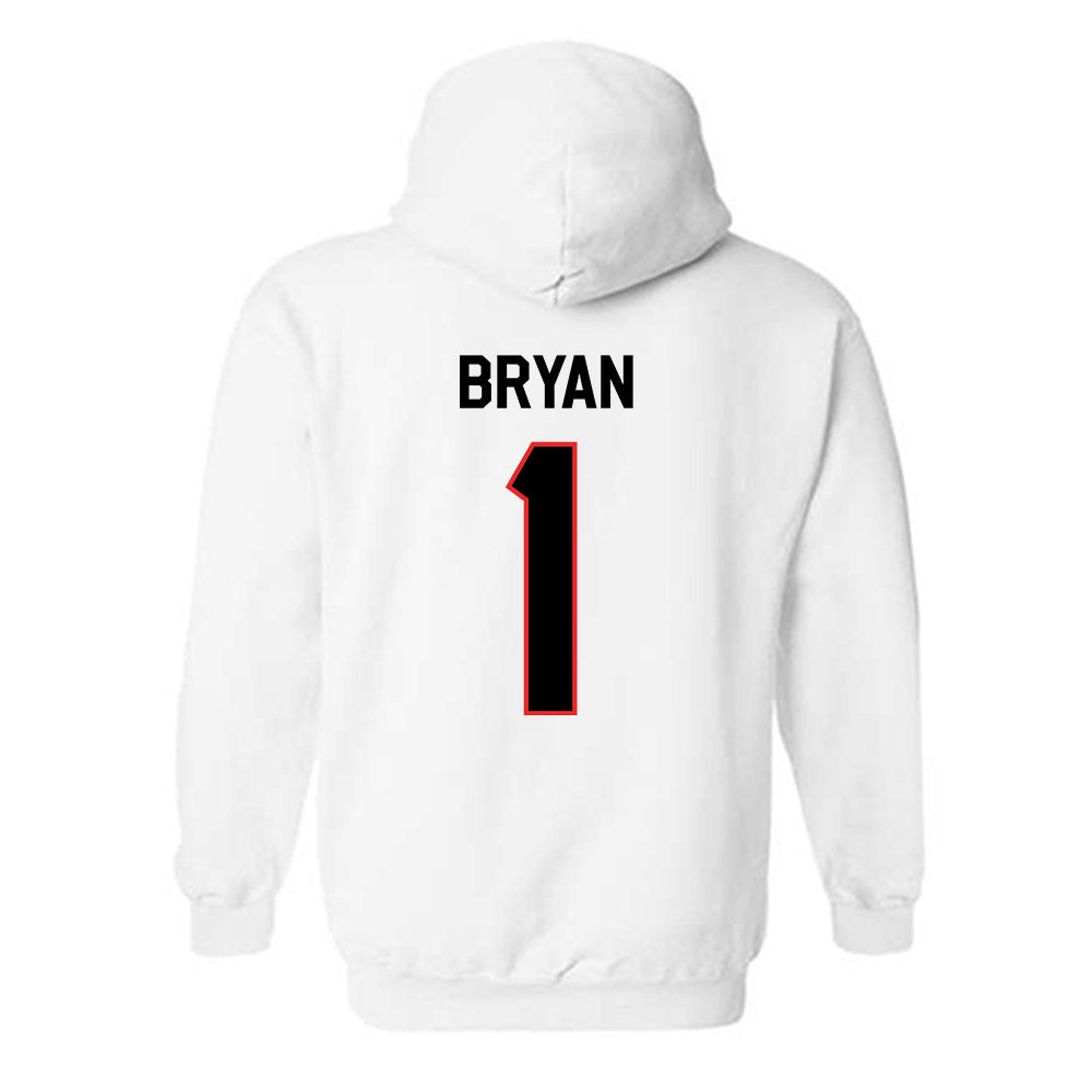 Texas Tech - NCAA Men's Basketball : Tyeree Bryan - Classic Shersey Hooded Sweatshirt-1