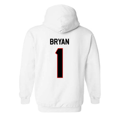 Texas Tech - NCAA Men's Basketball : Tyeree Bryan - Classic Shersey Hooded Sweatshirt-1