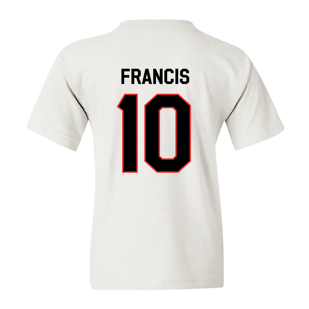 Texas Tech - NCAA Men's Basketball : Jack Francis Francis - Classic Shersey Youth T-Shirt-1