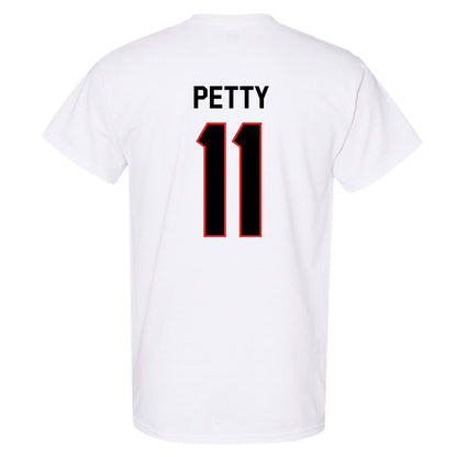 Texas Tech - NCAA Men's Basketball : Jaylen Petty - Classic Shersey T-Shirt-1