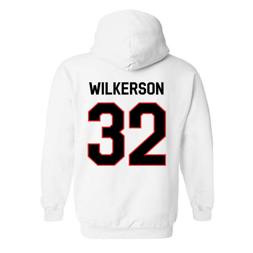 Texas Tech - NCAA Football : Sawyer Wilkerson - Classic Shersey Hooded Sweatshirt-1