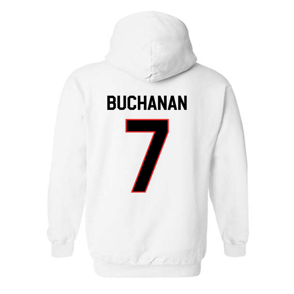 Texas Tech - NCAA Women's Volleyball : Lauren Buchanan - Classic Shersey Hooded Sweatshirt-1