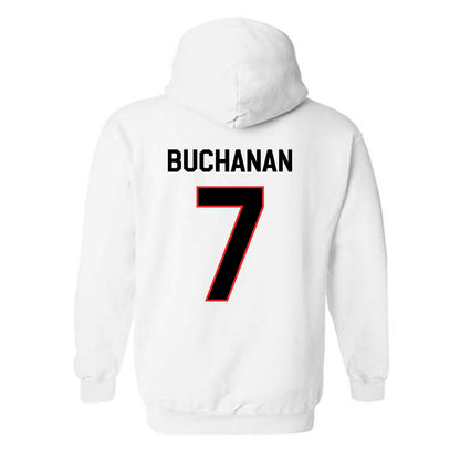 Texas Tech - NCAA Women's Volleyball : Lauren Buchanan - Classic Shersey Hooded Sweatshirt-1