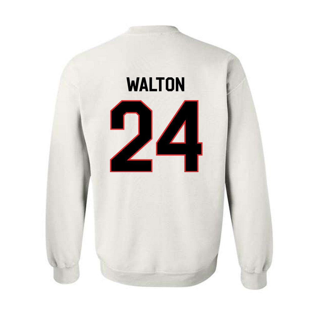 Texas Tech - NCAA Men's Basketball : Kerwin Walton - Classic Shersey Crewneck Sweatshirt-1