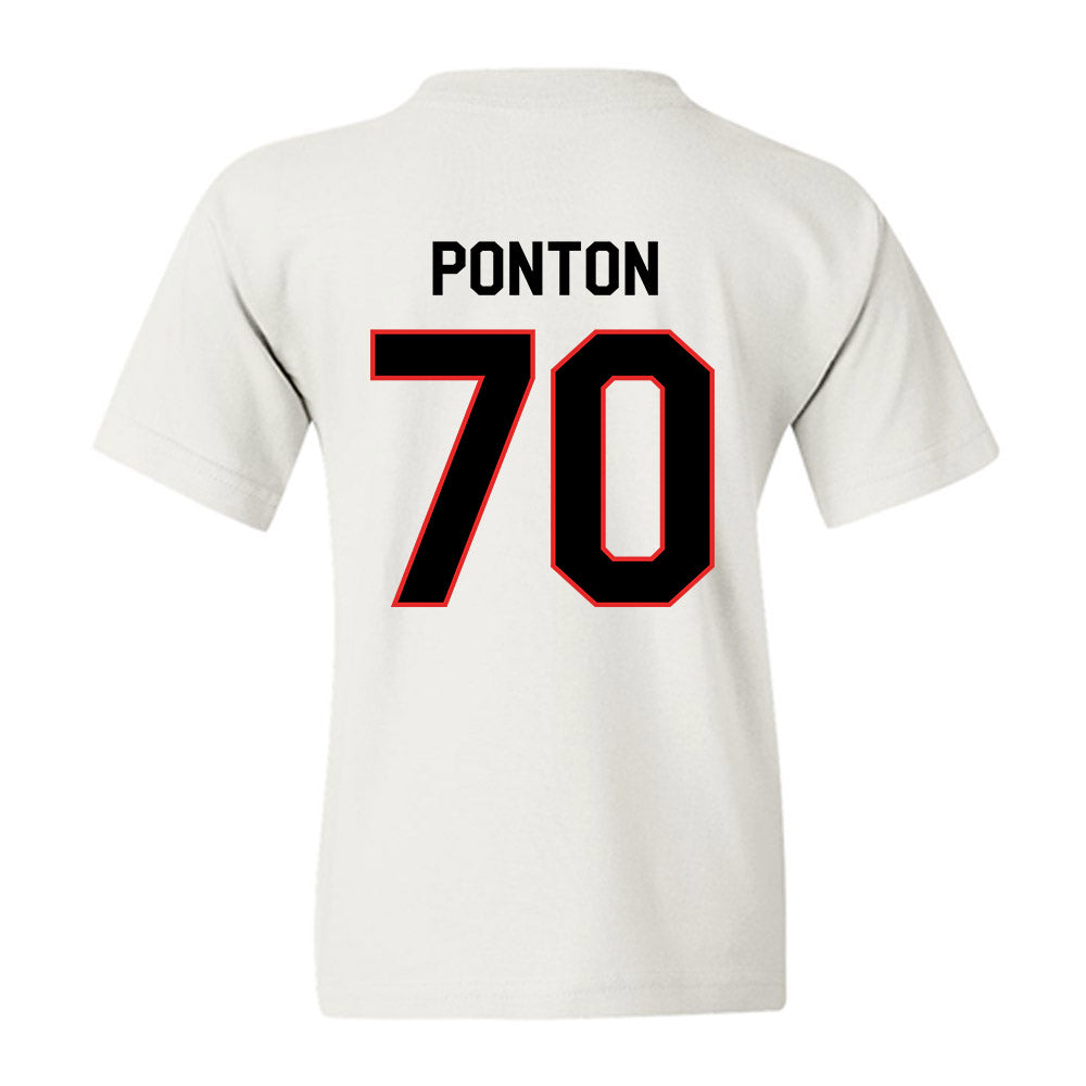 Texas Tech - NCAA Football : Jacob Ponton - Classic Shersey Youth T-Shirt-1