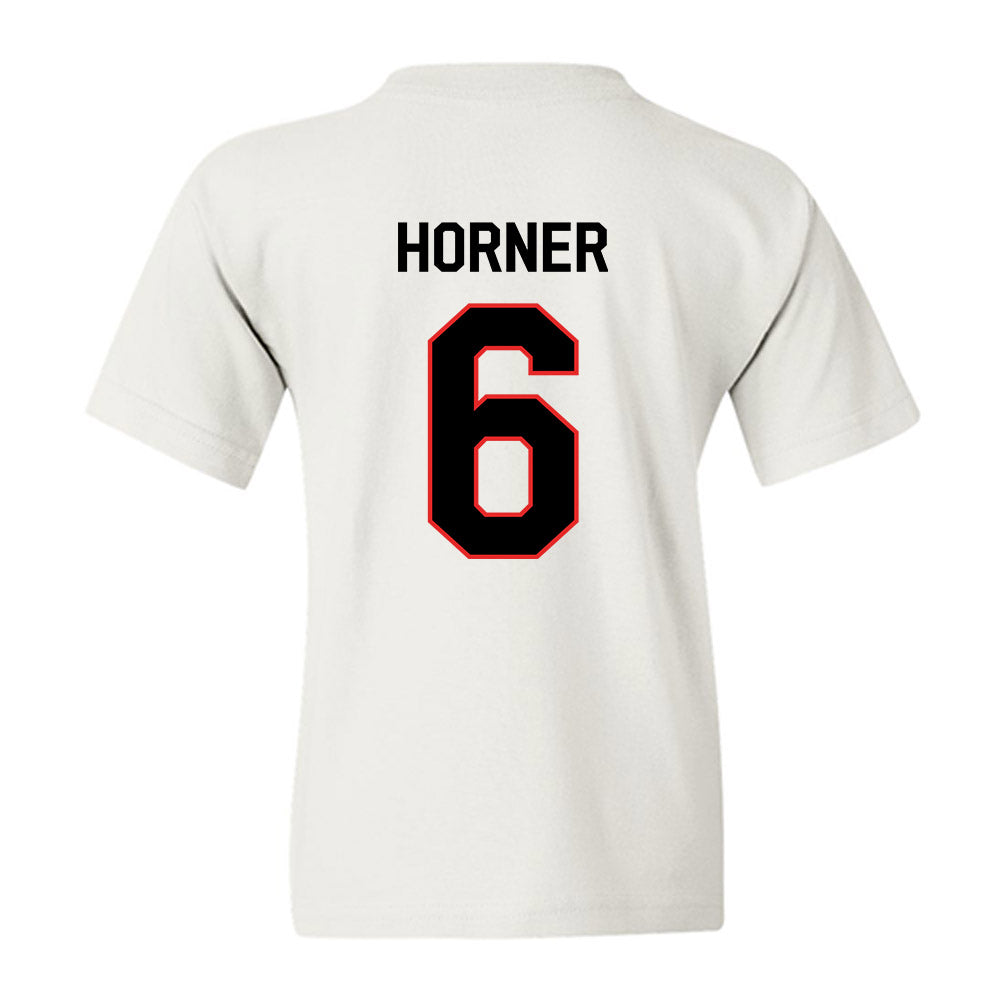 Texas Tech - NCAA Men's Basketball : Leon Horner - Classic Shersey Youth T-Shirt-1
