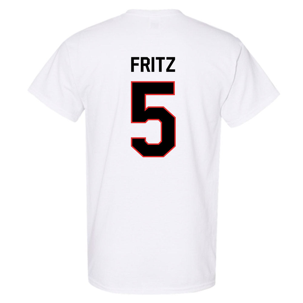 Texas Tech - NCAA Women's Basketball : Denae Fritz - Classic Shersey T-Shirt-1
