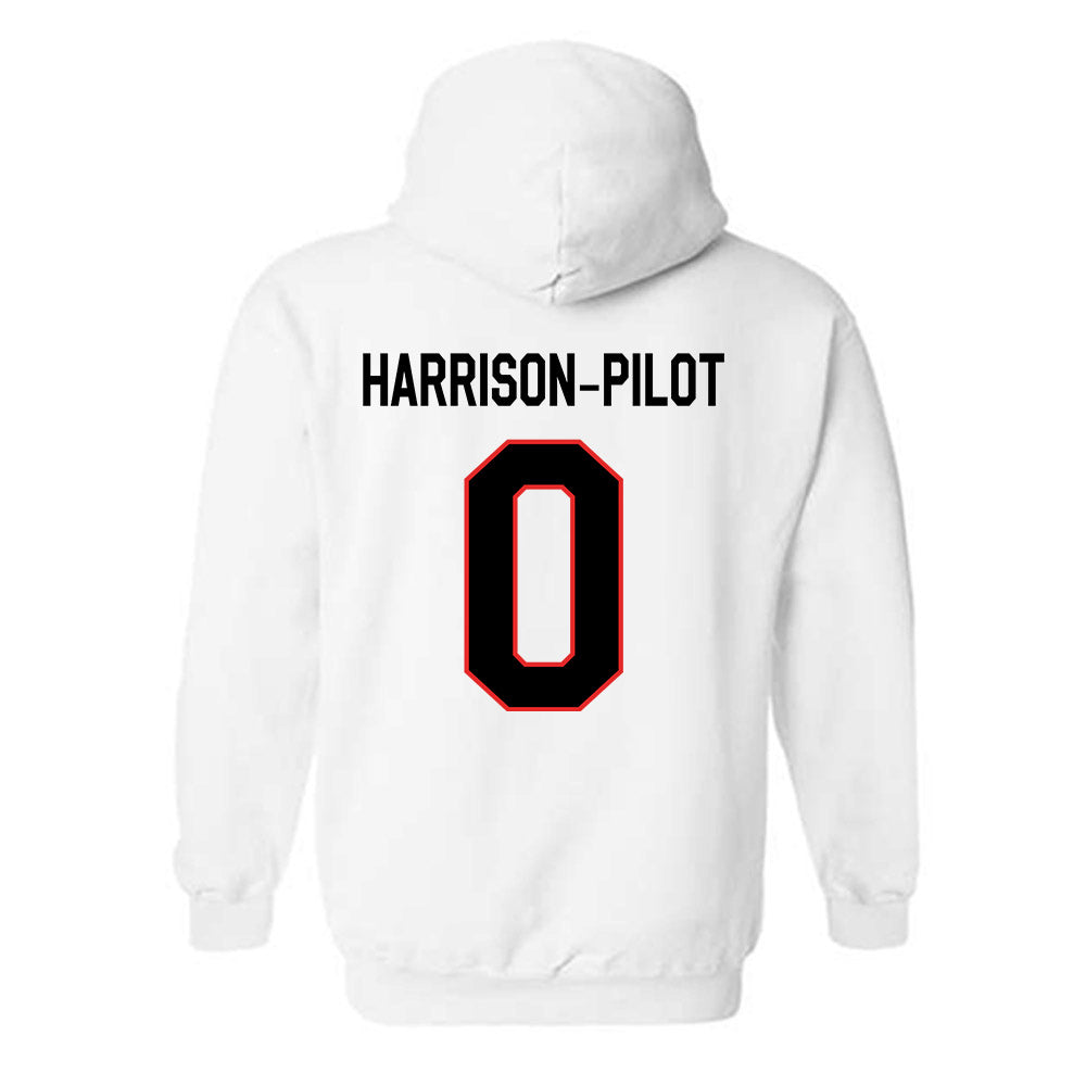 Texas Tech - NCAA Football : Mikal Harrison-Pilot - Classic Shersey Hooded Sweatshirt-1