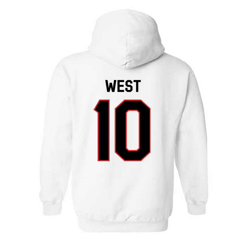 Texas Tech - NCAA Softball : Mallie West - Classic Shersey Hooded Sweatshirt-1