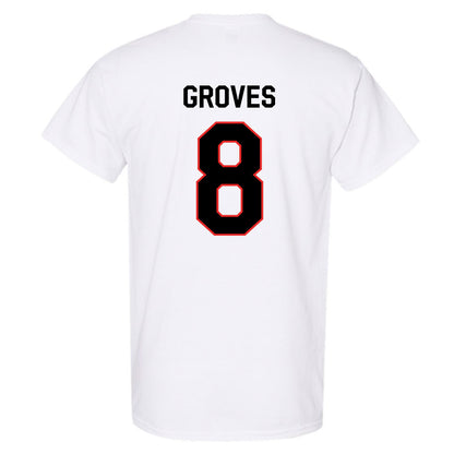 Texas Tech - NCAA Men's Basketball : Nolan Groves - Classic Shersey T-Shirt-1