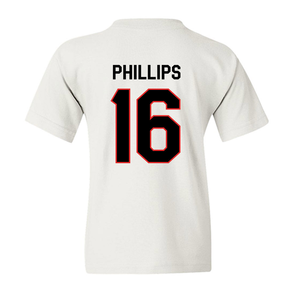 Texas Tech - NCAA Football : Holden Phillips - Classic Shersey Youth T-Shirt-1