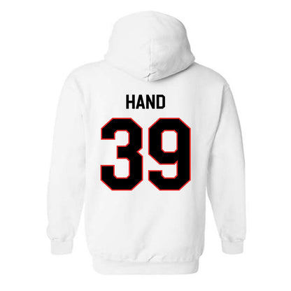 Texas Tech - NCAA Football : Jacob Hand - Classic Shersey Hooded Sweatshirt-1